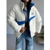 Mavi Nk Oversize Unisex Çift Taraflı Mont