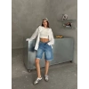 Mavi Street One Baggy Kot Şort