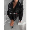 Mercedes İçi Astarlı Unisex Bomber Ceket
