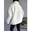 Mint Yeşil Nk Oversize Unisex Çift Taraflı Mont