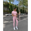 Pembe Alo Arabiyeli Taytlı Takım