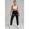 Siyah Nk Biyeli Jogger Eşofman