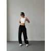 Siyah Nk Stoperli Oversize Unisex Eşofman