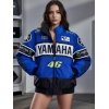 Yamaha İçi Astarlı Unisex Bomber Ceket