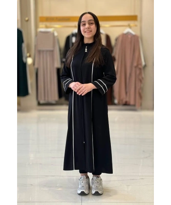1201 Biyeli Çocuk Feracesi Siyah