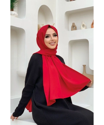 2050 Medine İpeği Şal Bordo
