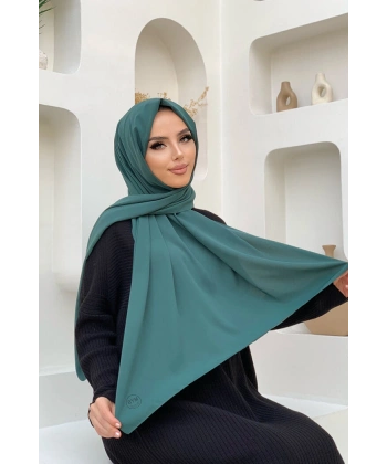 2050 Medine İpeği Şal Zümrüt