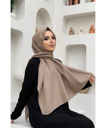 2051 Pamuk Caz Şal Vizon