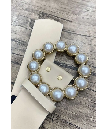 9010 Kalın İncili Kemer Taş