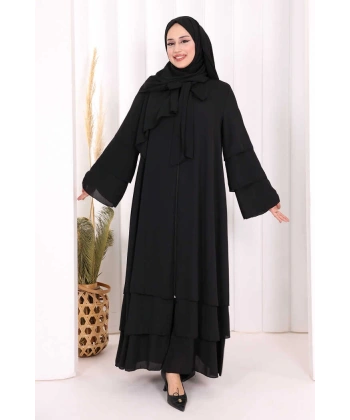 Hac Umre Ferace ŞAL HEDİYE   7052 Siyah