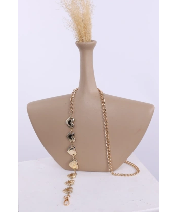 Kalpli Zincir Kemer 9106 Gold