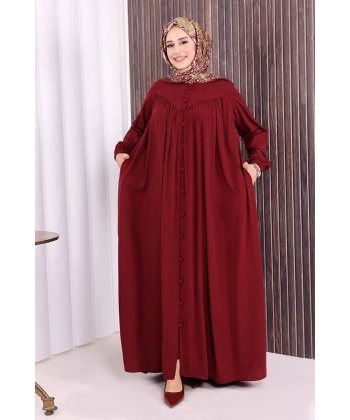 Robalı Britli Ferace 6022 Bordo