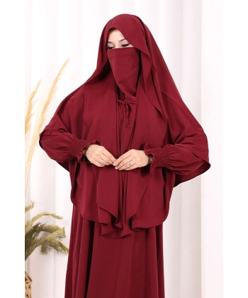 Sufle 6063-3 Bordo