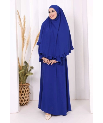 Sufleli Namaz Elbisesi 6034 Saks