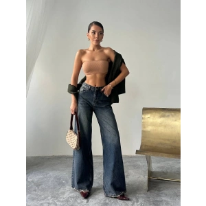 Indigo Palazzo Jean Pantolon