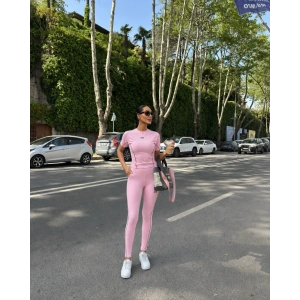 Pembe Alo Arabiyeli Taytlı Takım