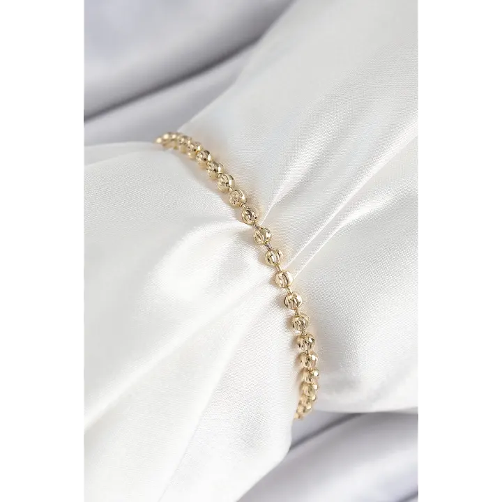 Xuping Pirinç Dorika Model Gold Renk Kadın Bileklik