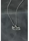 Atatürk İmzalı Metal Erkek Kolye