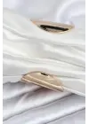 Pirinç Gold Renk Kıvrımlı Yarım Kelepçe Bileklik