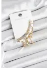 Pirinç Gold Renk Set Küpe