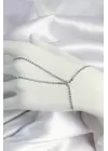Pirinç Gümüş Renk Ezme Zincirli Şahmeran