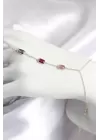 Pirinç Renkli Zirkon Taşlı Dikdörtgen Model Gold Renk Kadın Şahmeran
