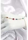 Pirinç Renkli Zirkon Taşlı Y Model Gold Renk Kadın Şahmeran