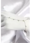 Pirinç Zirkon Taşlı Sallantılı Model Gold Renk Kadın Şahmeran
