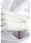 Pirinç Zirkon Taşlı Yıldız Model Gold Renk Şahmeran