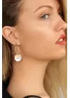 Rose Renk Bayan Küpe