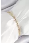 Xuping Pirinç Dorika Model Gold Renk Kadın Bileklik