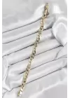 Xuping Pirinç Klasik Ezme Zincir Model Gold Renk Kadın Bileklik