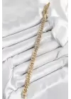 Xuping Pirinç Klasik Zincir Model Gold Renk Kadın Bileklik