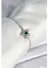 Yıldız Model Asansörlü Gümüş Renk Kadın Bileklik