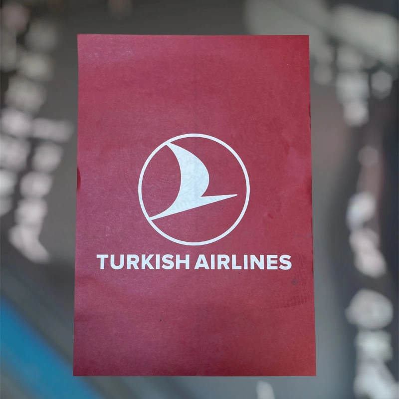Turkısh Aırlınes Kağıt Paspas (50*35)