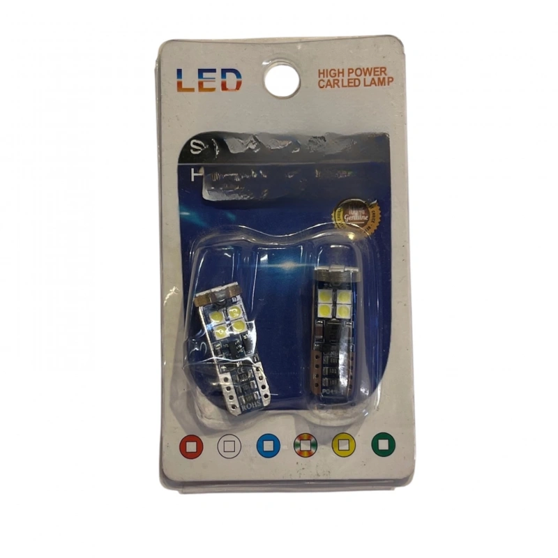 T10 Şapkalı Beyaz 2’Li