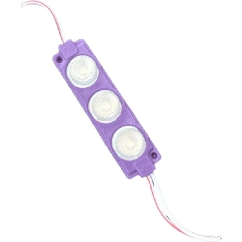 Led Parmak 3lü Mor