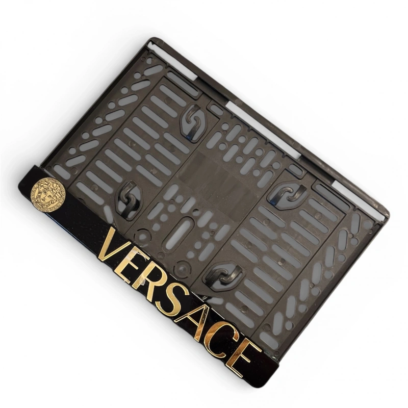 Motosiklet Plakalık Versace