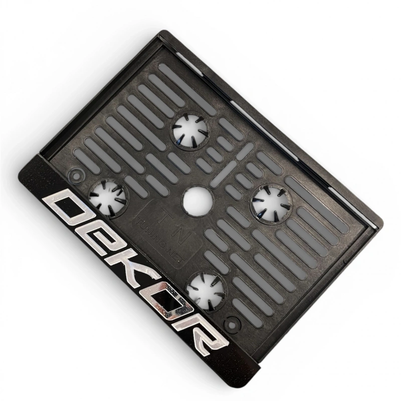 Motosiklet Plakalık Dekor