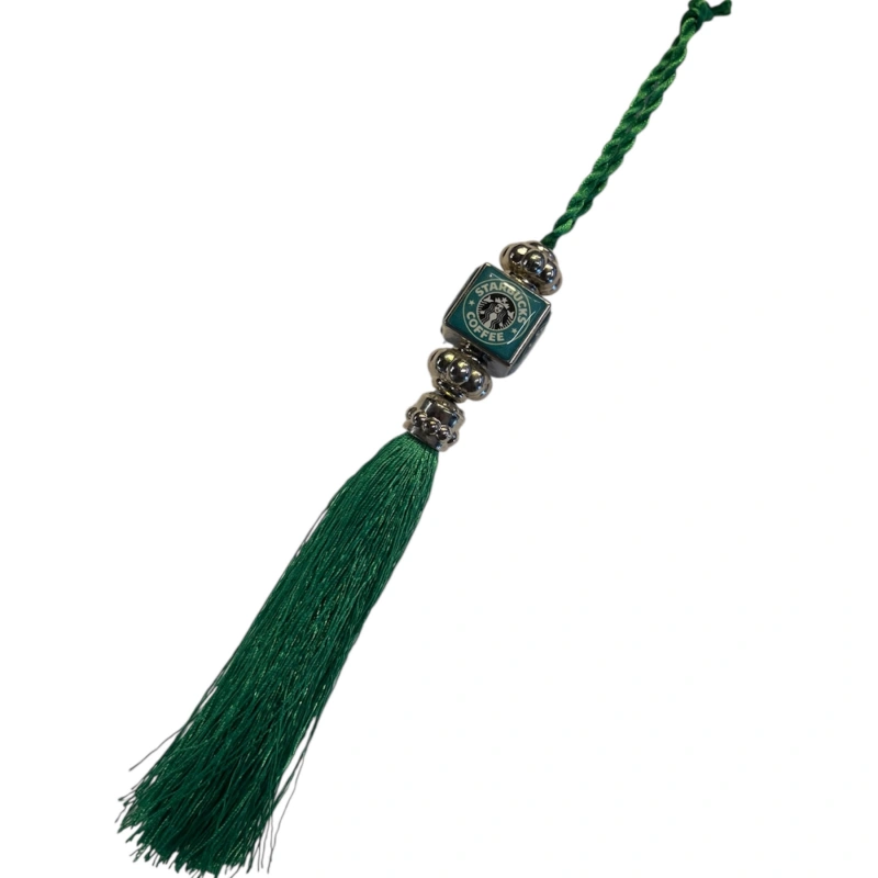 Egzoz Starfucks Püskülü Yeşil