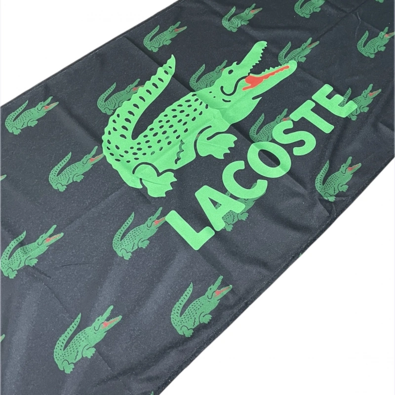 Havlu Lacoste Siyah Büyük