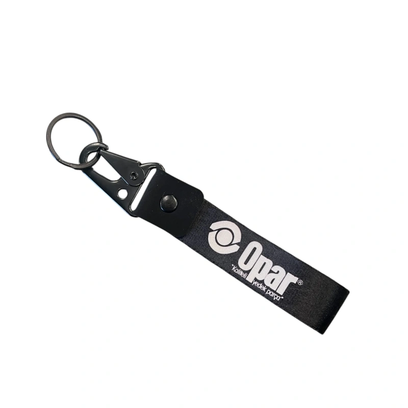 Anahtarlık Bez Opar Siyah