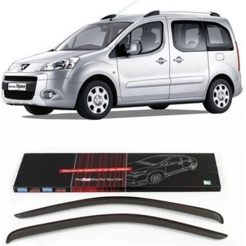 Sunplex Cam Rüzgarlığı Peugeot Partner Tepee 2008-2017 2li