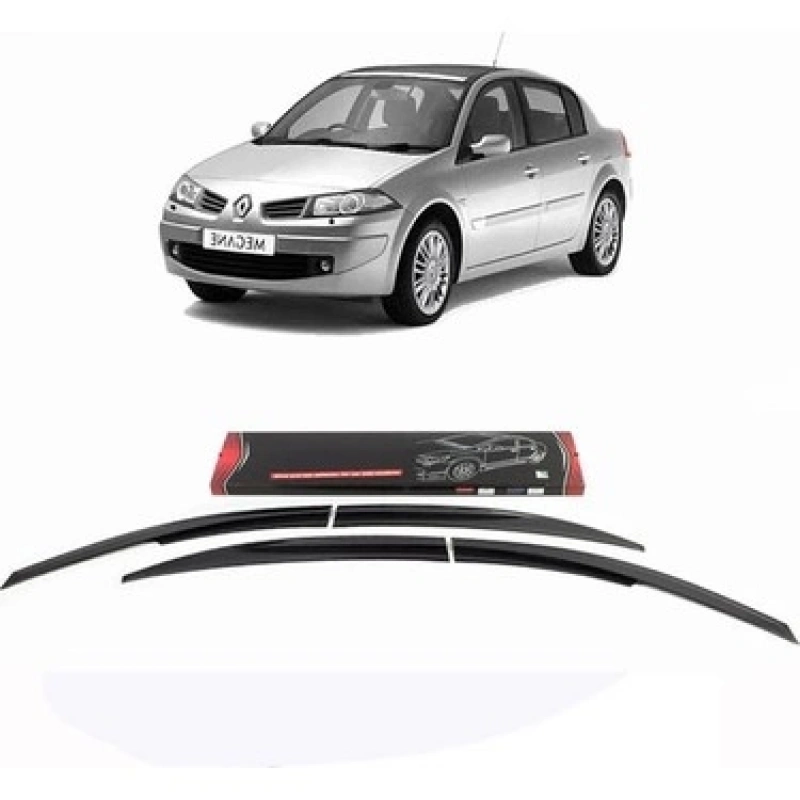 Sunplex Cam Rüzgarlığı Renault Megane 2 Sd 2003-2008 4lü