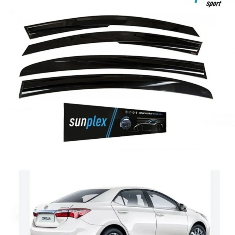 Sunplex Cam Rüzgarlığı Toyota Corolla 2013-2018 4lü