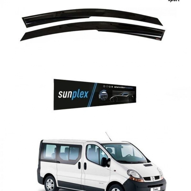 Sunplex Cam Rüzgarlığı Renault Trafıc/Opel Vivaro 2003-2015 2li