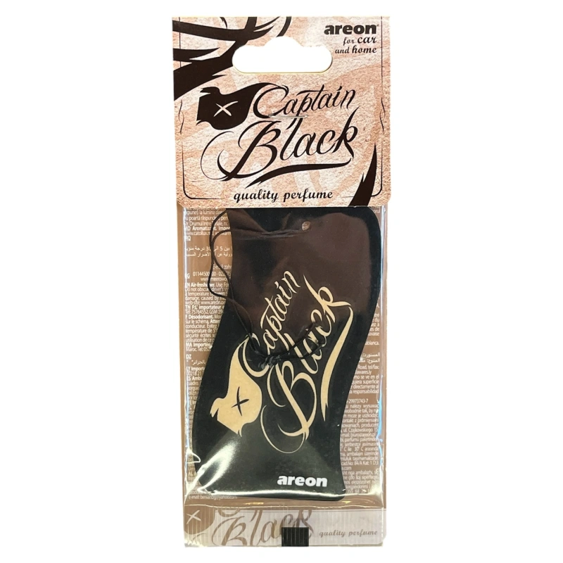 Areon Kağıt Model Captan Black Kahverengi