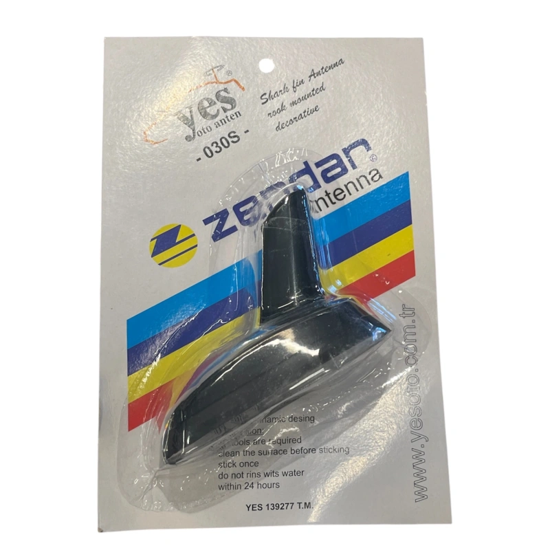 Köpekbalığı Anten Süsü Siyah