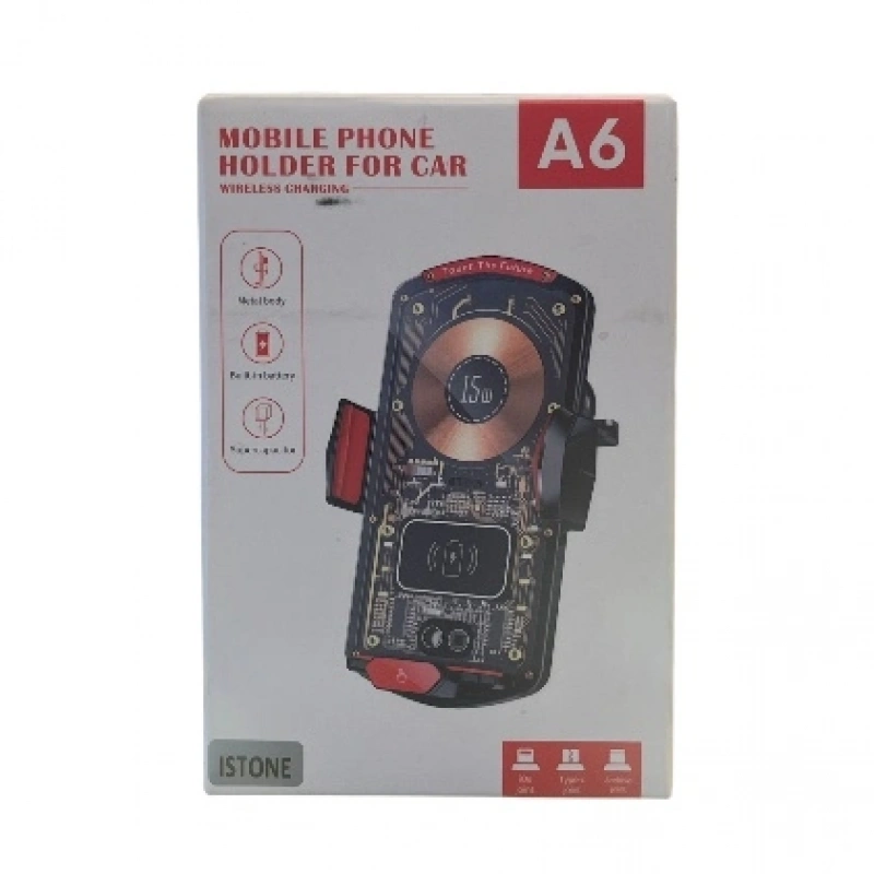 Telefon Tutucu Petek Girişli A6 Model Şarj Özellikli