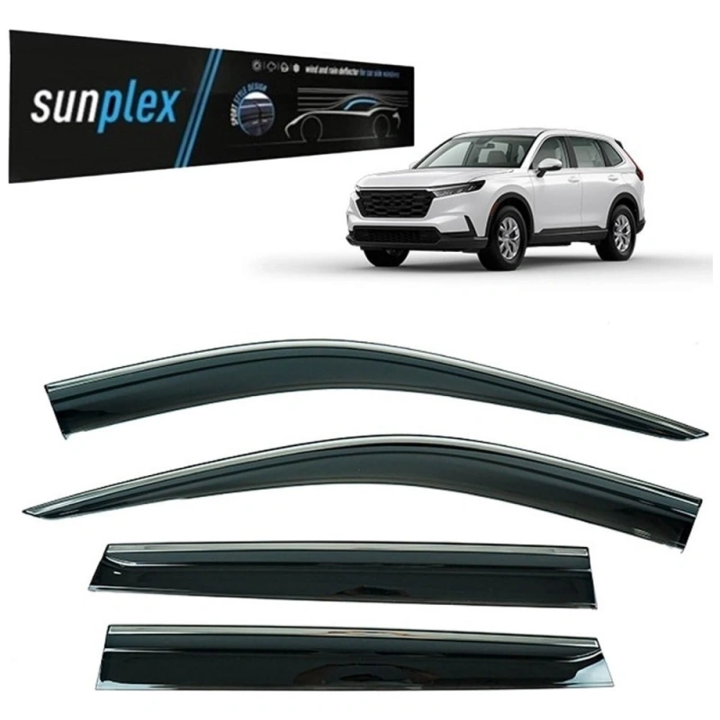 Sunplex Cam Rüzgarlığı Kromlu Honda CRV 2016-2022